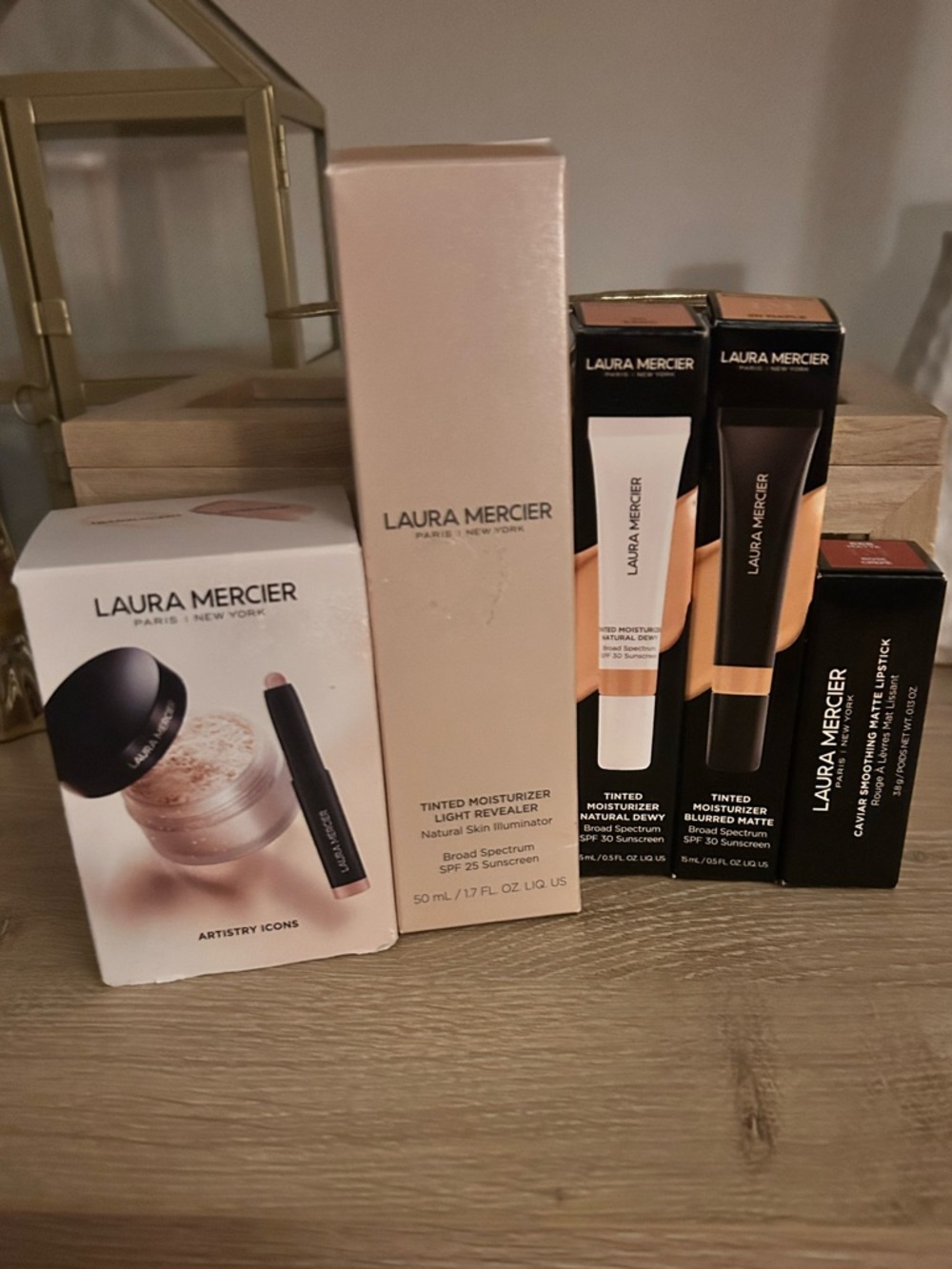 NIB Laura Mercier Tinted Moisturizer & Makeup Set 5pc - Sephora